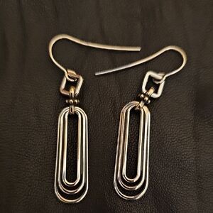 James Avery Silver Dangle Earrings
